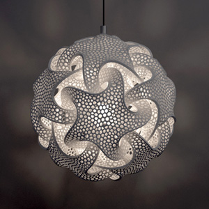 Quin Lamp Designed by Bathsheba Grossman